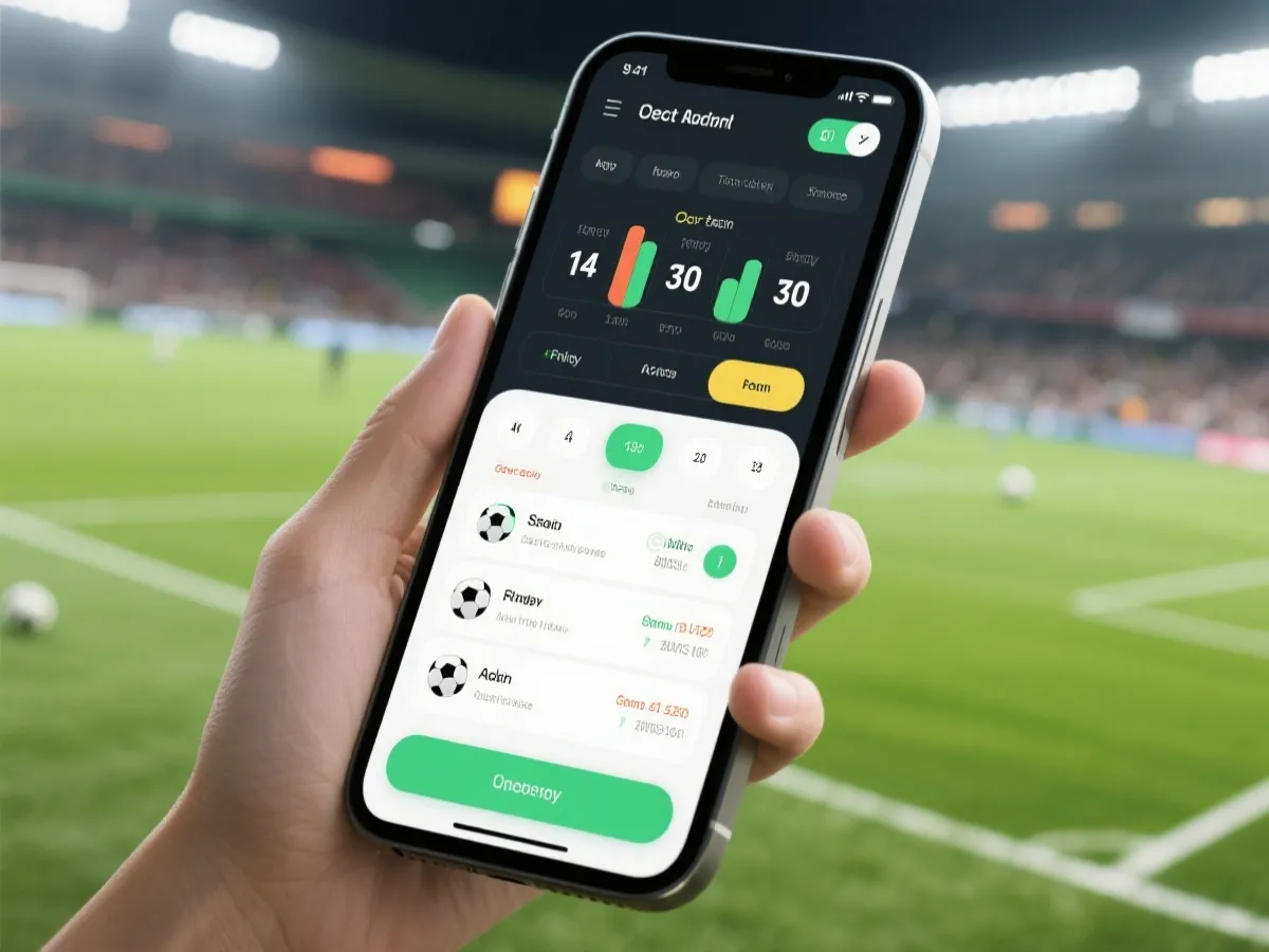 移动端世界杯比分追踪页面示意图