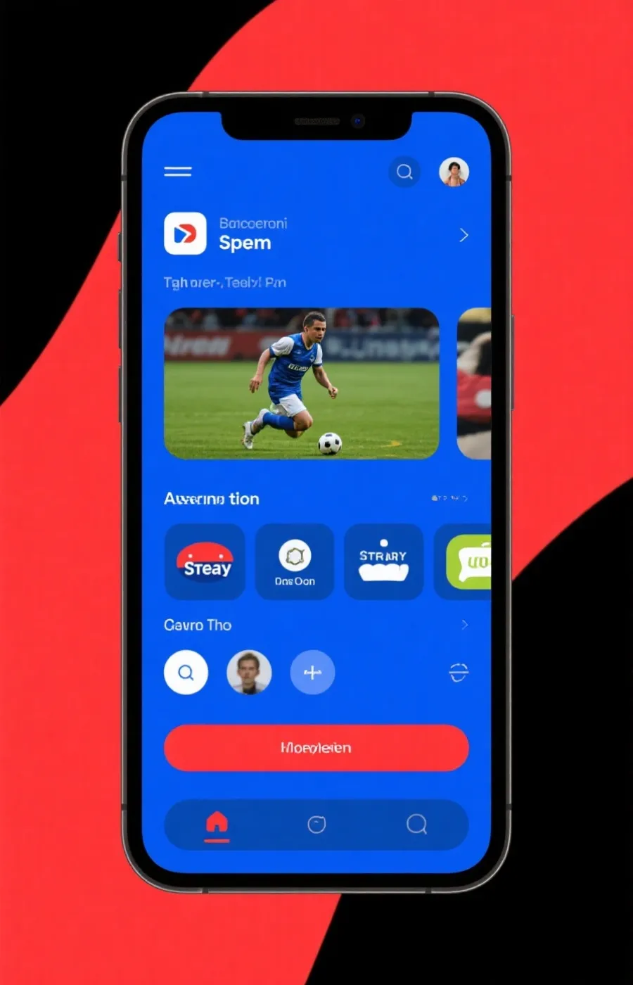 世界杯直播手机版界面示意图